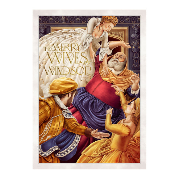 Historiart Print The Merry Wives of Windsor by Adam Stothard  ‌