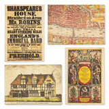Wooden Postcard Birthplace Sale Poster
