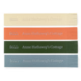 Anne Hathaway's Cottage Leather Bookmark