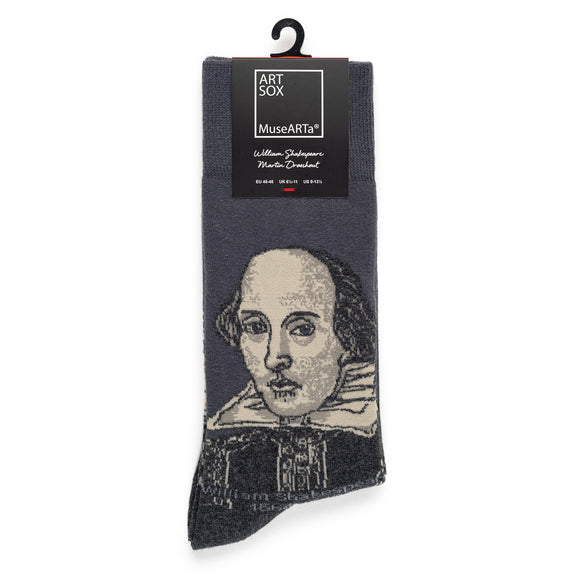 Shakespeare Portrait Socks MuseARTa