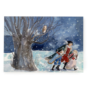 Greetings Card Winter Scene