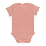 Baby Bodysuit Crown Design Rose Pink