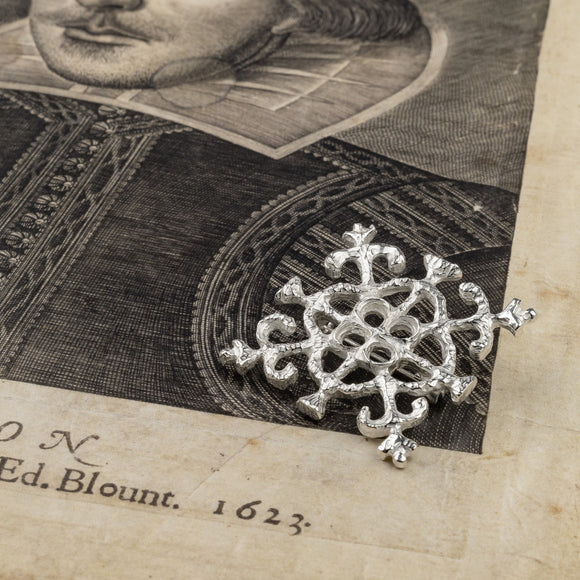 First Folio Woodblock Brooch