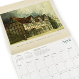 Shakespeare Homes and Haunts Wall Calendar 2025