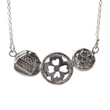 Shakespeare Motifs Charm Trio Necklace