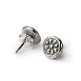 Shakespeare Motifs Flower Stud Earrings