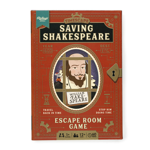 Saving Shakespeare Escape Room Game