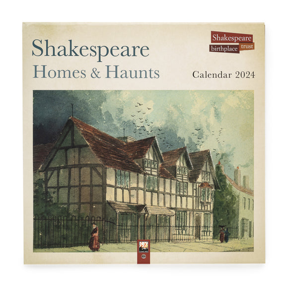 Shakespeare Homes and Haunts Wall Calendar 2024