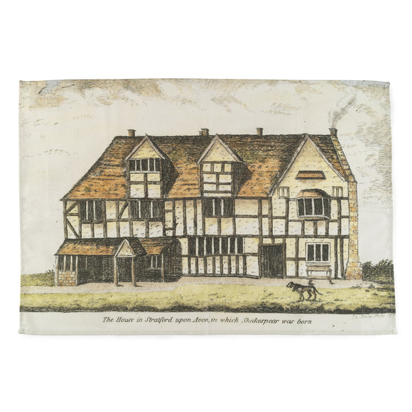 Shakespeare's House Tea Towel
