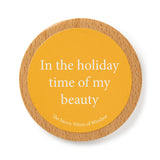 Shakespeare's Words Pocket Mirror In the holiday time