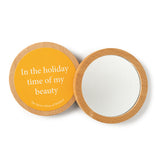 Shakespeare's Words Pocket Mirror In the holiday time