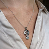 Shakespeare Motifs Charm Duo Necklace