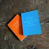 Shakespeare's Words Notepad Ripe in Mischief
