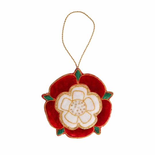 Tudor Rose Hanging Decoration