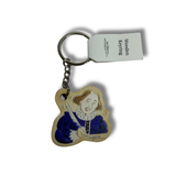 Will Shakespeare Wooden Keyring