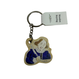 Will Shakespeare Wooden Keyring