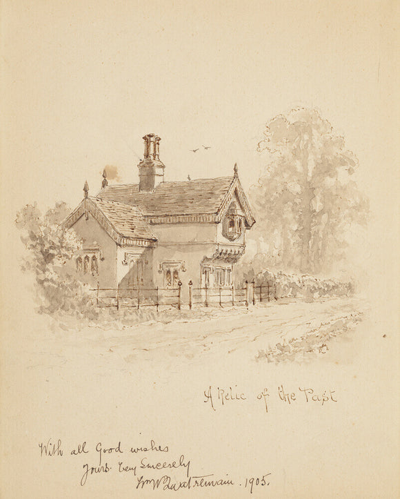 The Old Toll House, Tiddington Road by William Wells Quatremain