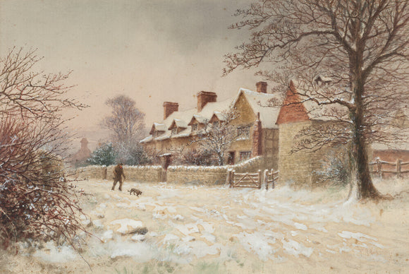 Palmer's Farm in Winter by William Wells Quatremain