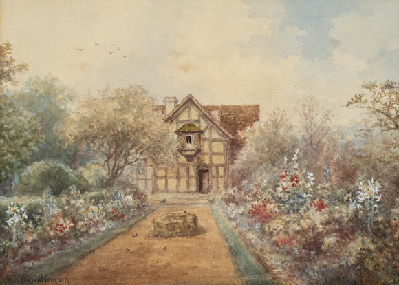 Shakespeare's Birthplace by William Wells Quatremain
