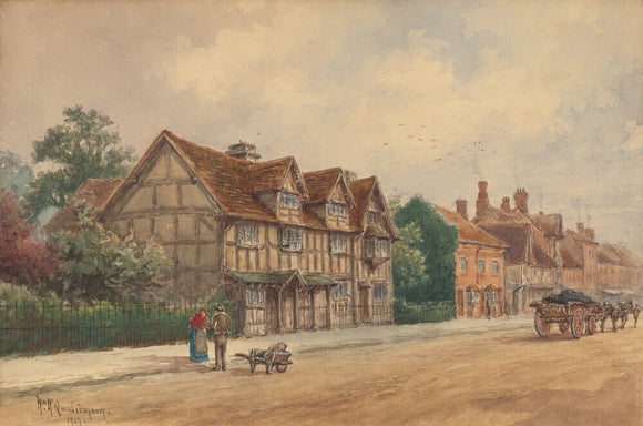 Shakespeare's Birthplace by William Wells Quatremain