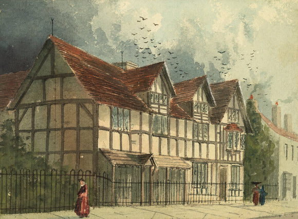 'Shakespeare's Birthplace by Paul Braddon'