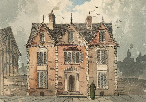 Fabricated View of New Place by Paul Braddon