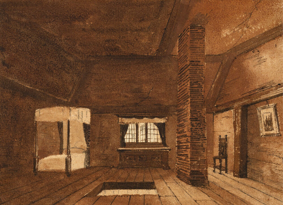'Bedroom in Mary Arden's by Paul Braddon'