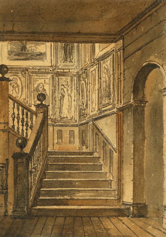 Staircase at Clopton House by Paul Braddon