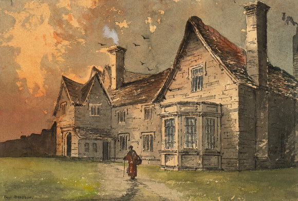 Back of Clopton House by Paul Braddon