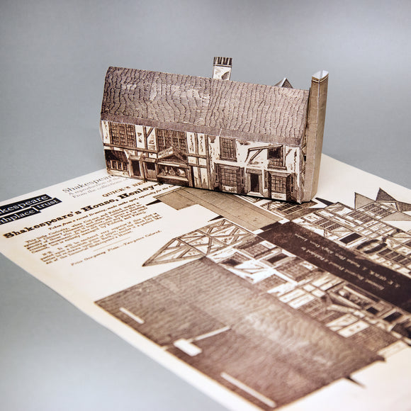 Cut-out and Make Shakespeare's House
