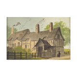 Mounted Print of Anne Hathaway’s Cottage, Shottery