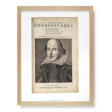 Framed First Folio Print 'Title Page'