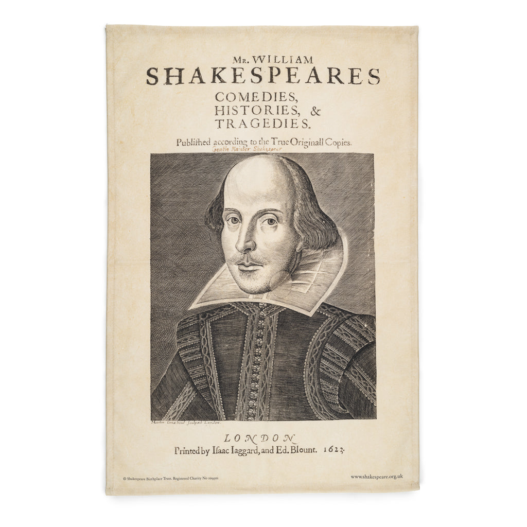 First Folio Portrait Notebook – Shakespeare Shop