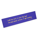 Colourblock Bookmark 'Let me see'