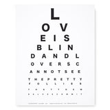 'Love is blind...' Poster