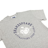 Shakespeare Coat of Arms Grey T-Shirt