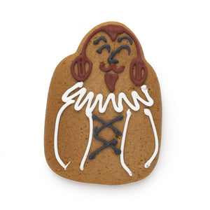 Shakespeare head and body Gingerbread Biscuit homemade Shakespeare Shop 