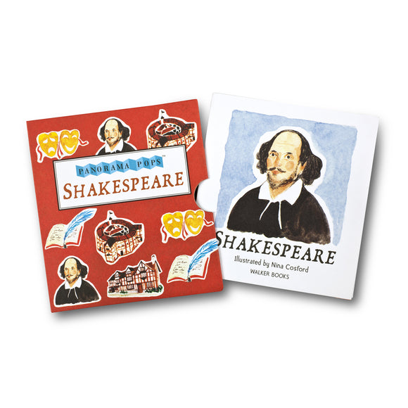 Shakespeare Panorama Pop illustrated by Nina Cosford