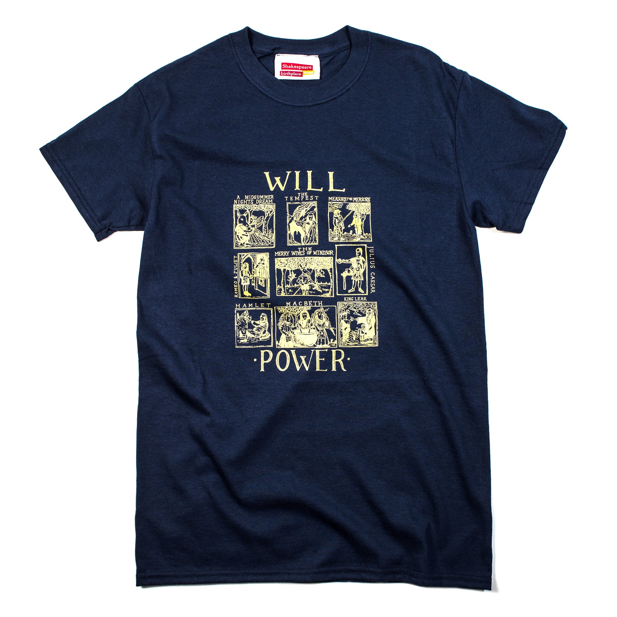 William Shakespeare T-Shirt Will Power