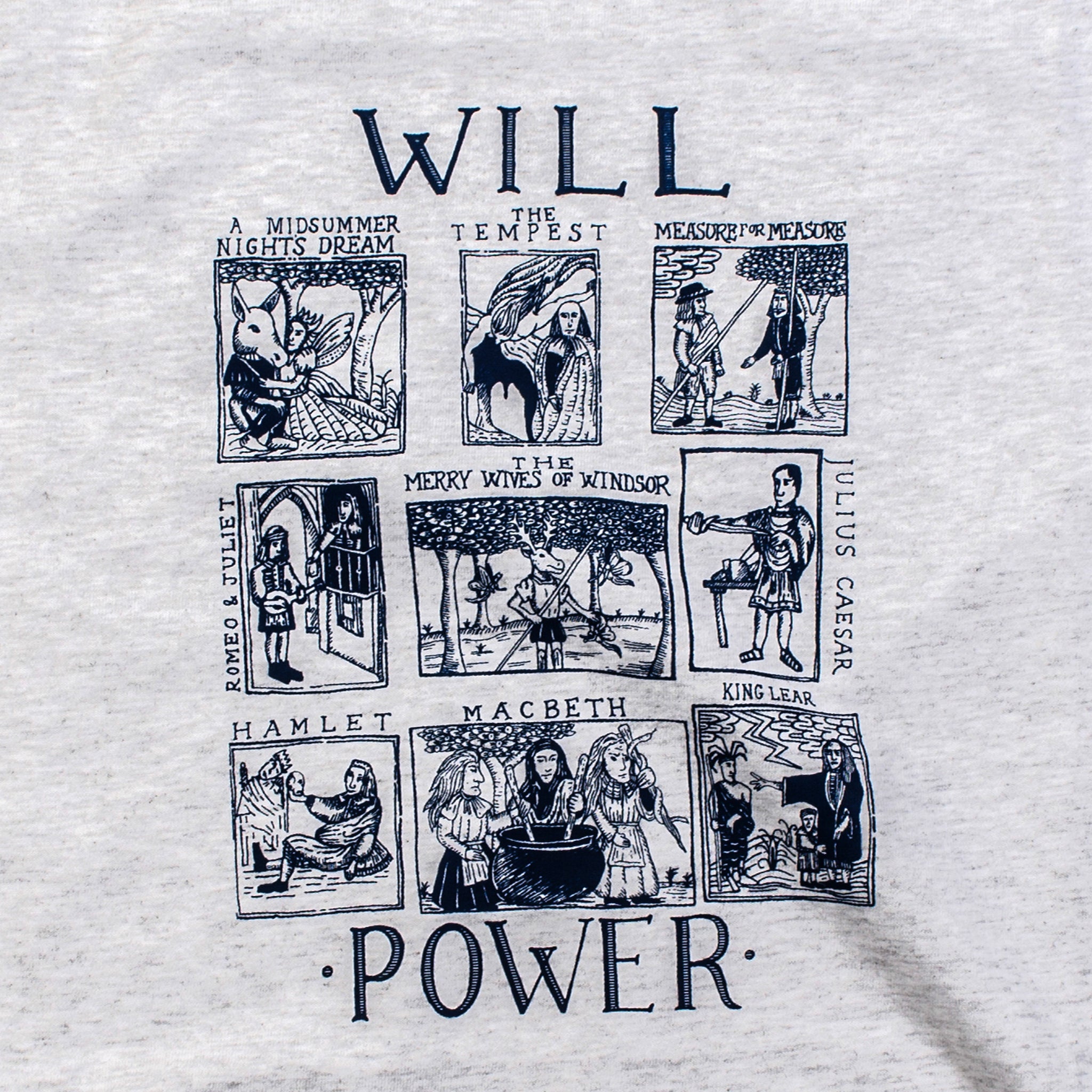 William Shakespeare T-Shirt Will Power
